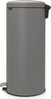 Prügikast Brabantia NewIcon, 30 L, mineral concrete grey