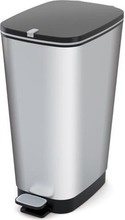 Prügikast Kis, 60 L, hõbe