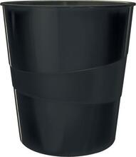 Prügikast Leitz, 15 L, must