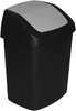 Prügikast Curver Swing Top, 10 L, hõbe/must