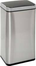 Prügikast 5five Simply Smart Steel, 40 L, 65 cm x 34 cm, hõbe