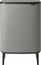 Prügikast Brabantia Bo Touch Bin Hi, 2 x 30 L, mineral concrete grey 130663