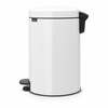 Prügikast Brabantia NewIcon, 12 L, valge