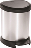 Prügikast Curver Deco, 5 L, hõbe