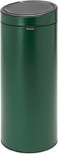 Prügikast Brabantia Touch Bin New, 30 L, tume roheline