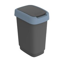 Prügikast Rotho Swing Twist, 10 L, sinine