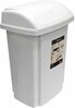Prügikast Plast Team Swing, 25 L, valge