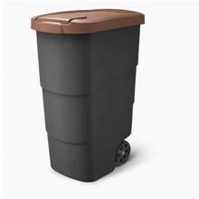 Prügikast Prosperplast Wheeler, 90 L, pruun