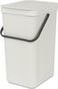 Prügikast Brabantia Sort & Go, 16 L, helehall