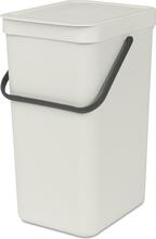 Prügikast Brabantia Sort & Go, 16 L, helehall