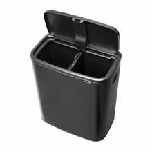 Prügikast Brabantia Bo Touch, 2x30 L, tumehall