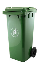 Prügikonteiner G21 GA-240 L 639090, roheline