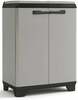 Prügi sorteerimiskapp Keter Planet, 220 L, hall/must