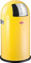 Prügikast Wesco PushBoy Junior, 22 L, kollane