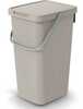 Prügikast Keden Systema Q Collect, 25 L, beež