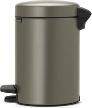 Prügikast Brabantia NewIcon, 3 L, plaatina/pruun