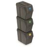 Prügikastide komplekt Prosperplast SORTIBOX, 20 L, akmekhall, 3 tk