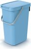 Prügikast Prosperplast Keden Systema Q, 12 L, helesinine