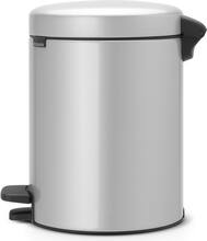 Pedaaliga prügikast Brabantia NewIcon, 5 L, metallhall