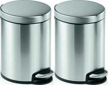 Kosmeetikaprügikast Durable, roostevaba teras, ümmargune, 5 L