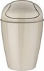 Prügikast Koziol Del XS, 2 L, 24 cm x 16.5 cm, beež/pruun