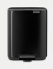 Prügikast Brabantia Bo, 4 L, must matt