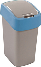 Prügikast Curver Flip Bin, 9 L, hõbe/sinine