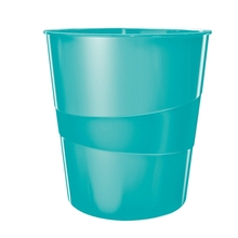 Prügikast Leitz Plus Wow, 15 L, jääsinine