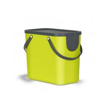 Prügikast Rotho Albula, 25 L, kollane