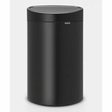 Prügikast Brabantia Touch Bin, 40 L, must