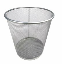 Prügikast Okko 684004 S, 16 L, hõbe, 27.5 cm