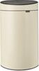Prügikast Brabantia Touch Bin, 40 L, helebeež