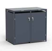 Varjualune prügikastile, 480 L, hall