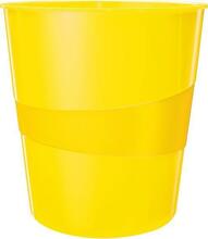Prügikast Leitz, 15 L, kollane
