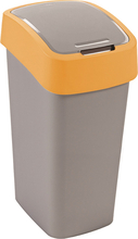 Prügikast Curver Flip Bin, 45 L, hõbe/oranž