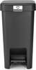 Prügikast Brabantia StepUp, 10 L, tumehall