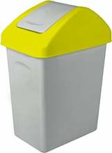Prügikast Branq, 25 L, kollane
