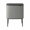 Prügikast Brabantia Bo Touch Bin, 11 L + 23 L, hall