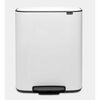 Prügikast Brabantia Bo, 2x30 L, valge