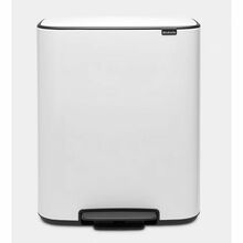 Prügikast Brabantia Bo, 2x30 L, valge