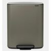 Prügikast Brabantia Bo, 60 L, pruun