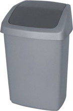 Prügikast Curver Swing Top, 15 L, hall