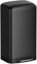 Prügikast Songmics, 30 L, must