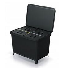 Prügikast Sourcing KEDEN SYSTEMA WASTE BIN 4x10L, NKS60W4-S411, must