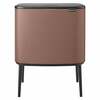 Prügikast Brabantia Bo Touch, 11+23 L, taupe/pruun
