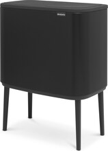 Prügikast Brabantia Bo Touch Bin, 11+23 L, must