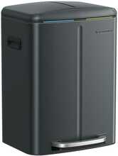 Prügikast Songmics, 2 x 20 L, rohekashall