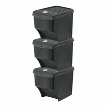 Prügikast Sortibox Mondex, 3 x 25 L