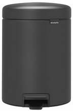Prügikast Brabantia NewIcon, 29.2 x 27 cm, 5 L, tumehall