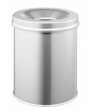 Prügikast Durable, 15 L, hõbe